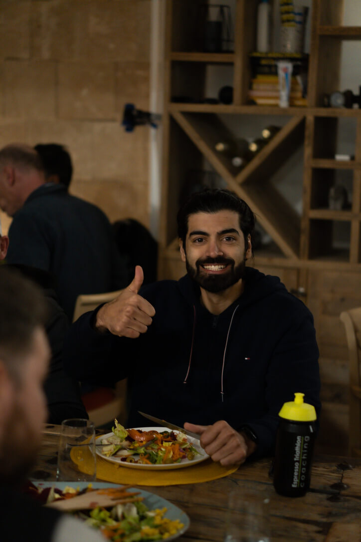 Man Eating